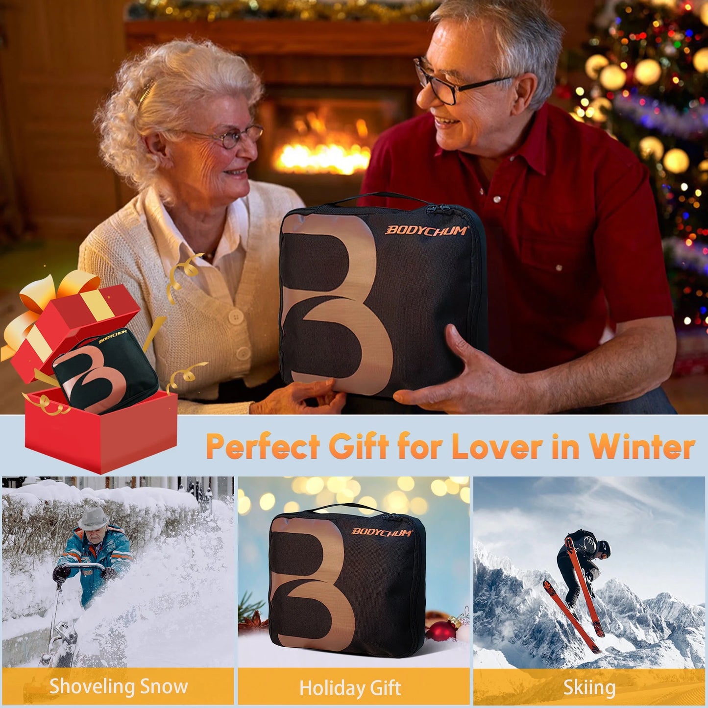 Men'S Heated Vest with No Battery Pack Inclouded, Stocking Stuffers Washable Lightweight Heated Coat with 6 Heating Zones for Skiing, Black, M