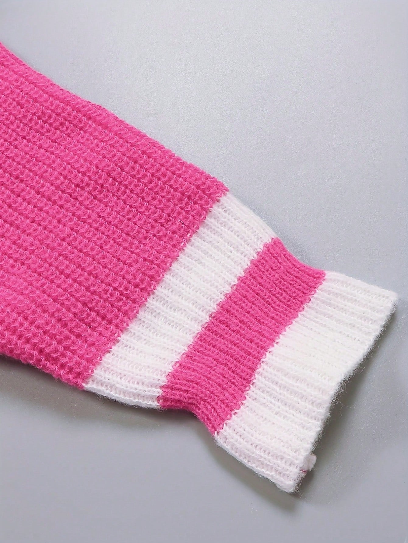 Plus Size Color Block Striped Long Cardigan, Casual for Spring & Autumn