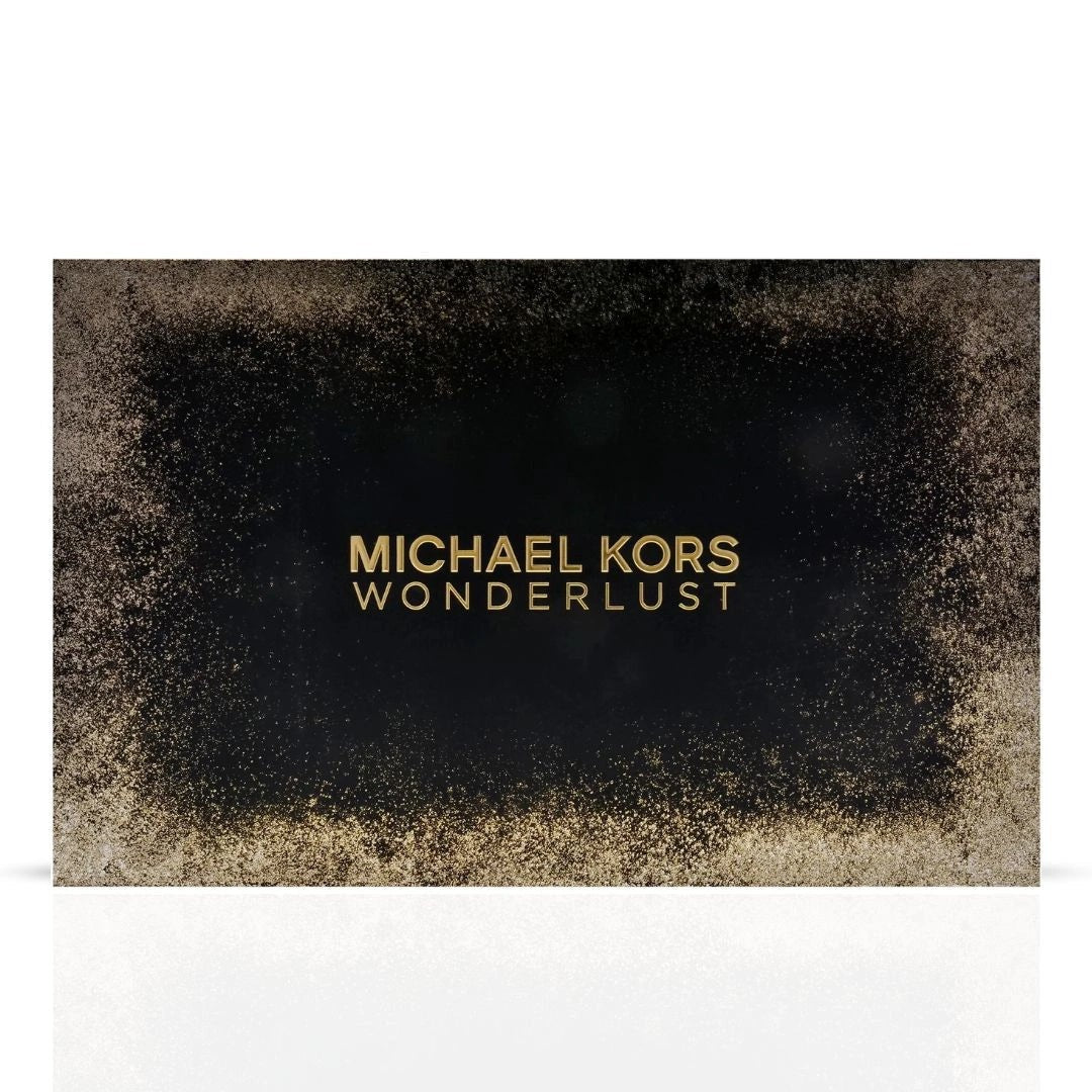 Wonderlust 3Pc Gift Set (3.4Oz EDP Spray, 3.4Oz Body Lotion, round Purse) by Mic