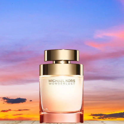 Wonderlust 3Pc Gift Set (3.4Oz EDP Spray, 3.4Oz Body Lotion, round Purse) by Mic